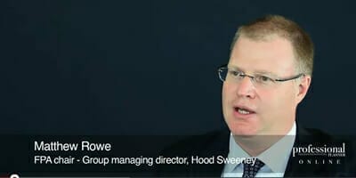 Matthew Rowe on being FPA Chair