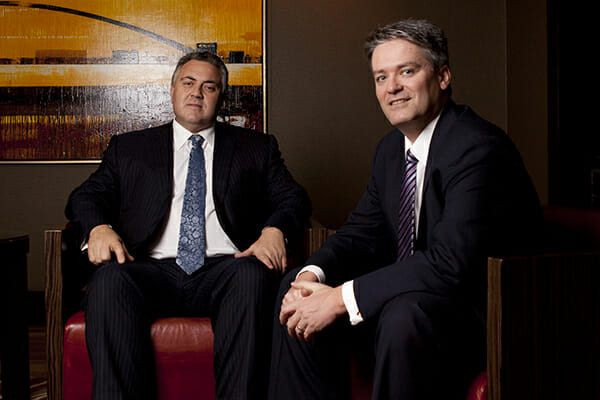 Hockey and Cormann