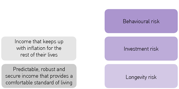 Helping clients to negotiate the many risks in retirement