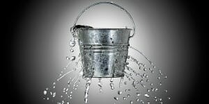 Bucket-with-holes