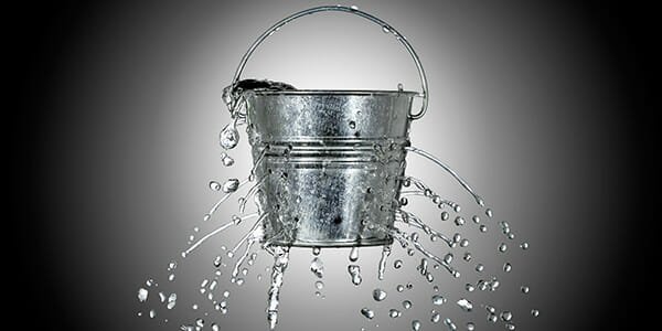 There’s a hole in my bucket dear adviser, dear adviser