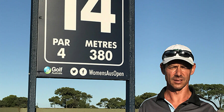 Whether caddy or adviser, he’s an ace at keeping people on course
