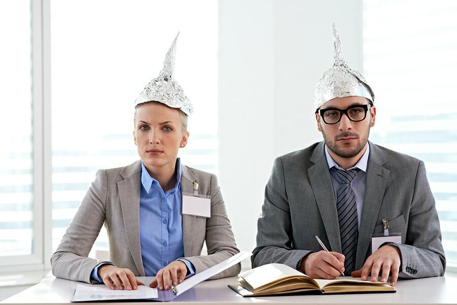 Conspiracy theories distract from the real issues