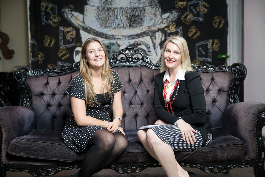 Side by side: friendship forged in advice