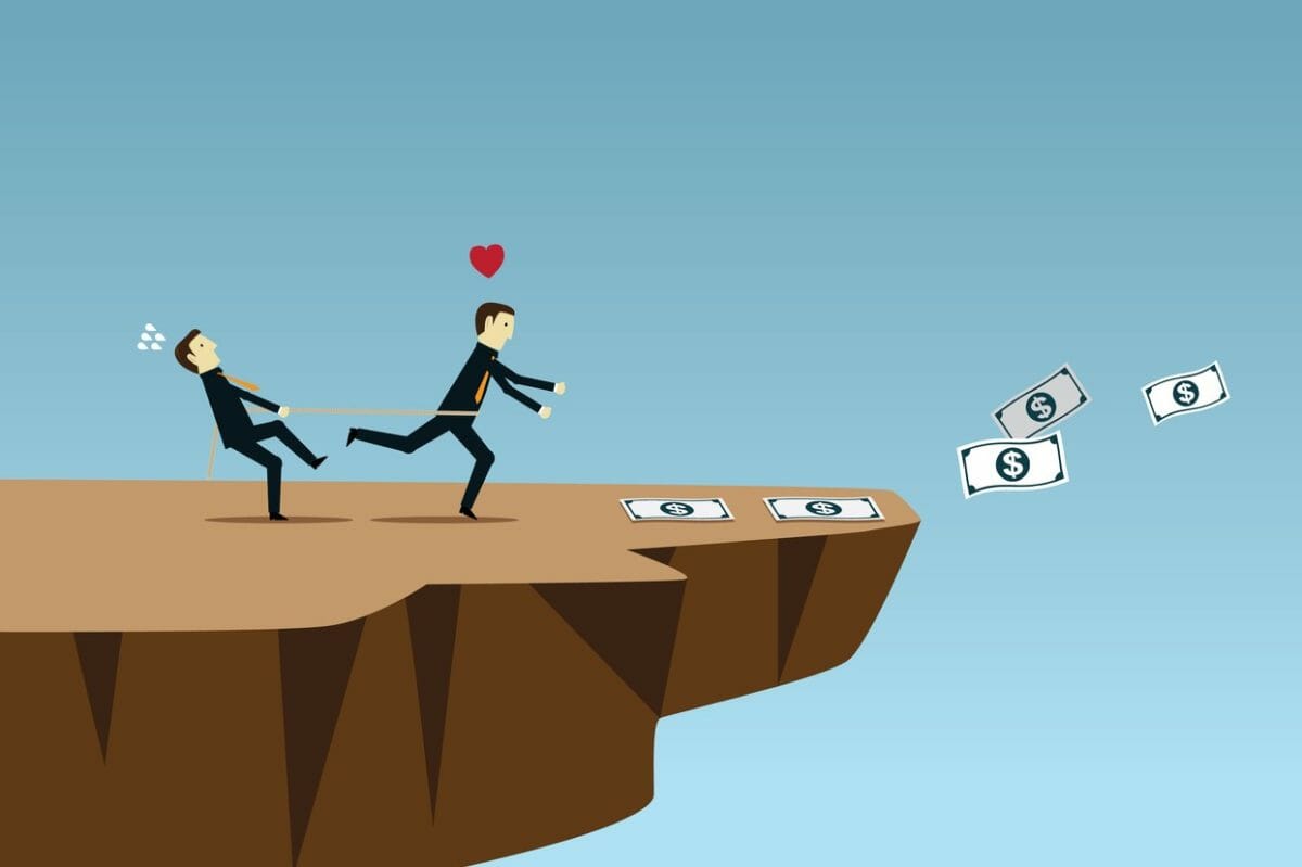 Dealing with clients addicted to income