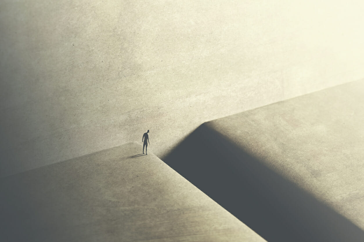 Investors: Standing at the edge of the cliff